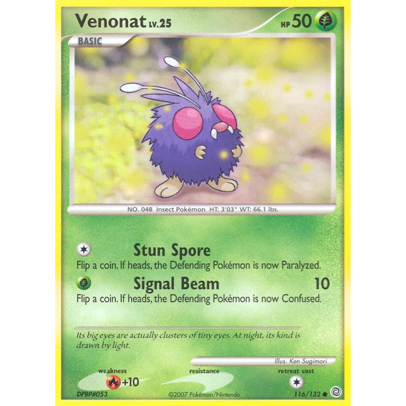 Venonat (116/132) [Diamond & Pearl: Secret Wonders]