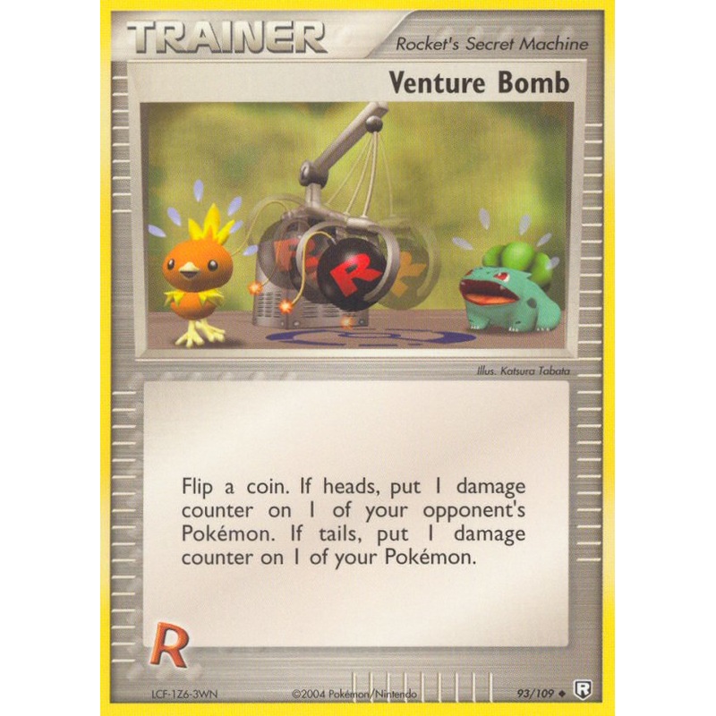 Venture Bomb (93/109) [EX: Team Rocket Returns]