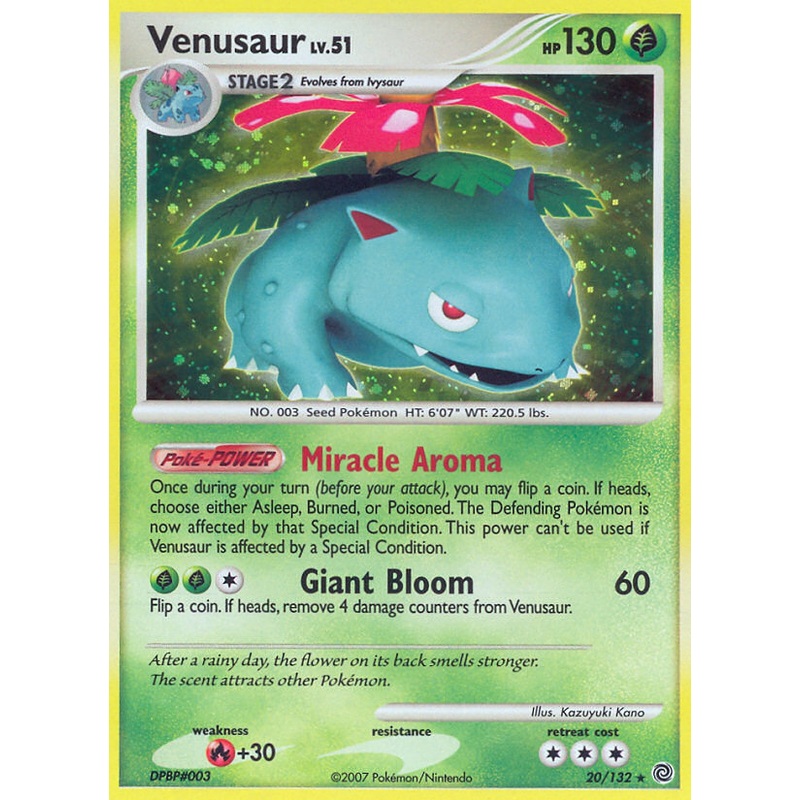 Venusaur (20/132) [Diamond & Pearl: Secret Wonders]