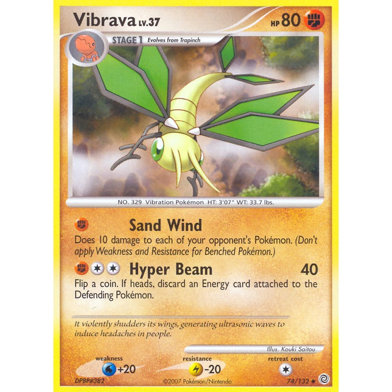 Vibrava (74/132) [Diamond & Pearl: Secret Wonders]