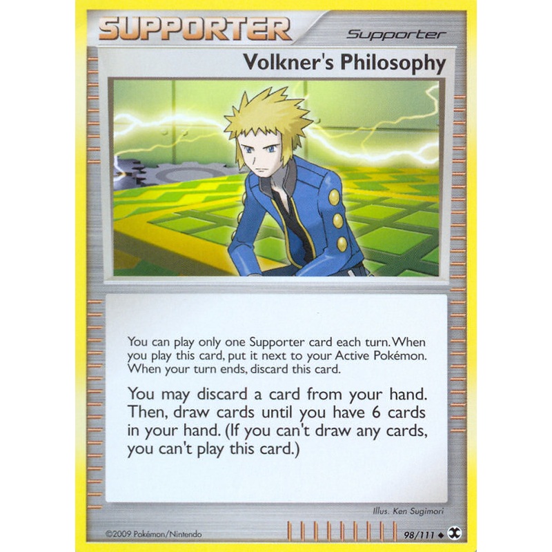 Volkner's Philosophy (98/111) [Platinum: Rising Rivals]