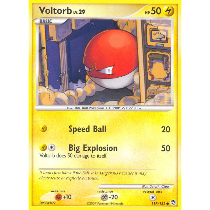 Voltorb (117/132) [Diamond & Pearl: Secret Wonders]