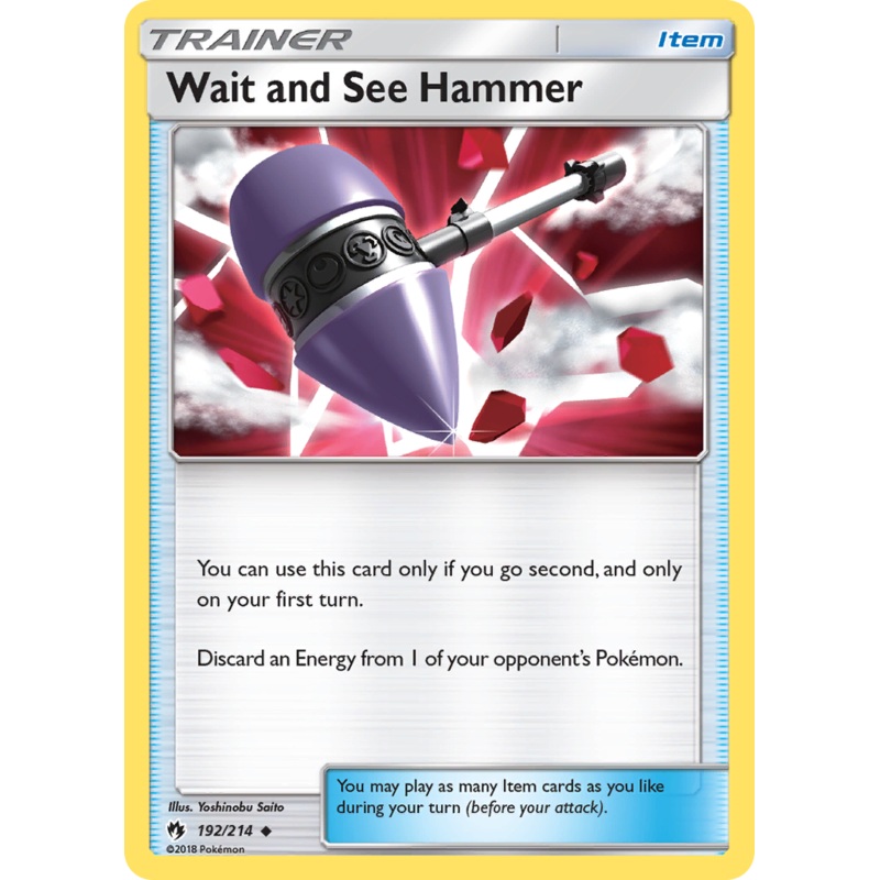 Wait and See Hammer (192/214) [Sun & Moon: Lost Thunder]