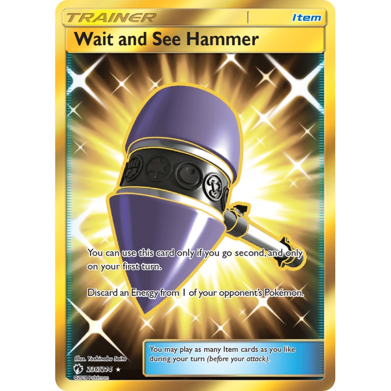 Wait and See Hammer (236/214) [Sun & Moon: Lost Thunder]