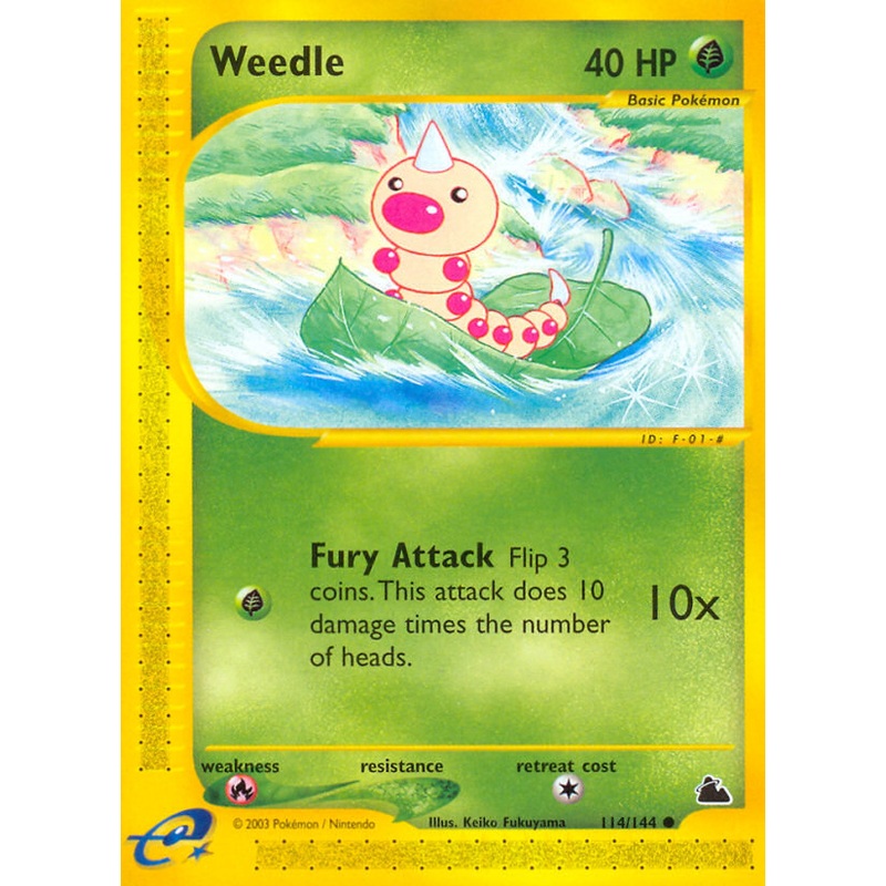 Weedle (114/144) [Skyridge]