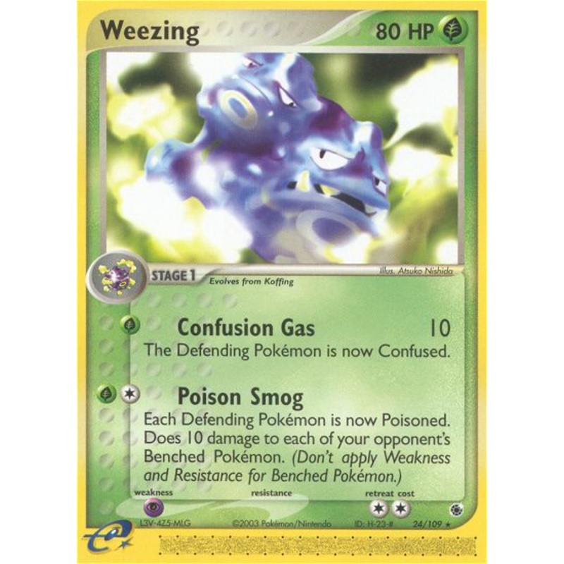 Weezing (24/109) [EX: Ruby & Sapphire]