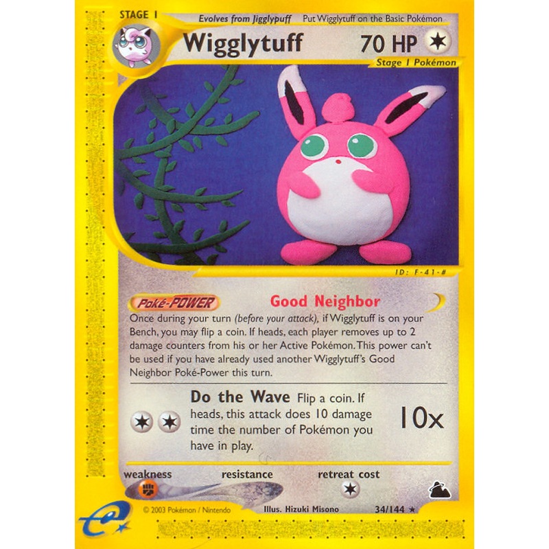 Wigglytuff (34/144) [Skyridge]