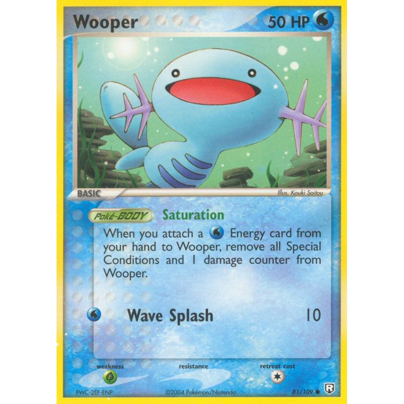 Wooper (81/109) [EX: Team Rocket Returns]