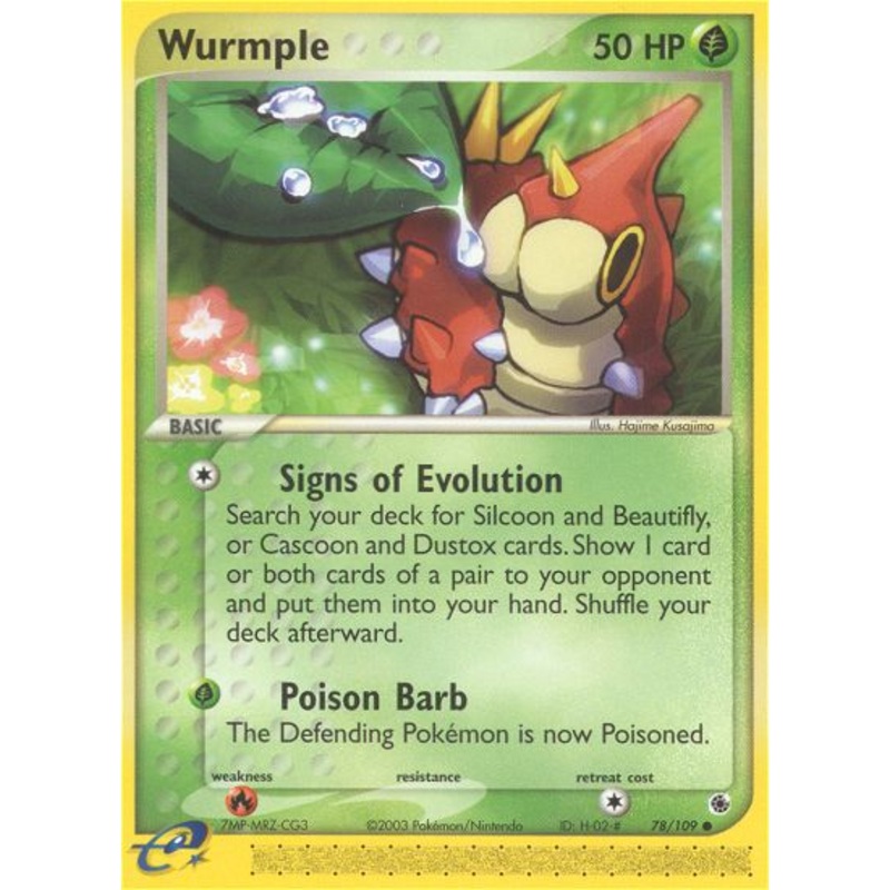 Wurmple (78/109) [EX: Ruby & Sapphire]