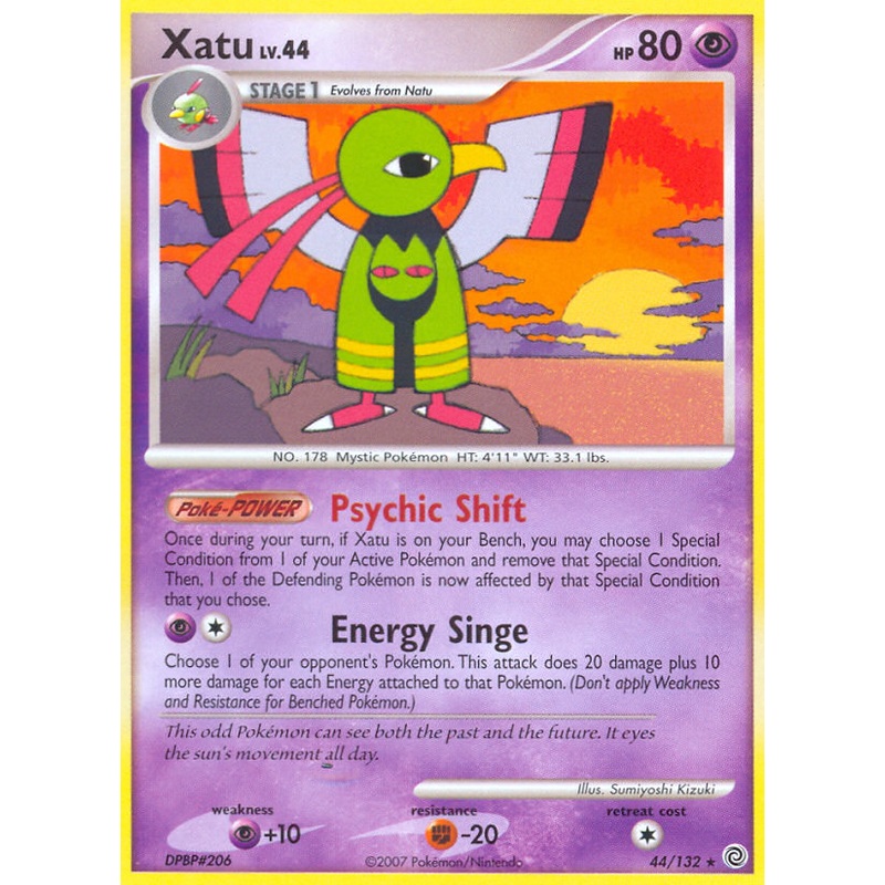 Xatu (44/132) [Diamond & Pearl: Secret Wonders]