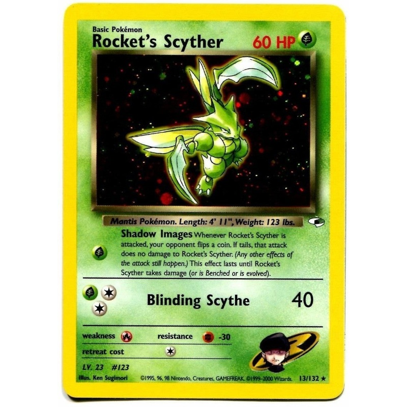 Rocket's Scyther (13/132) [Gym Heroes Unlimited]