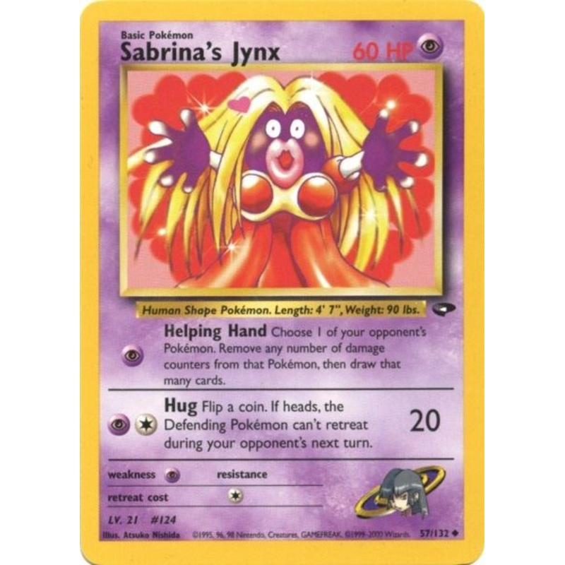 Sabrina's Jynx (57/132) [Gym Challenge Unlimited]