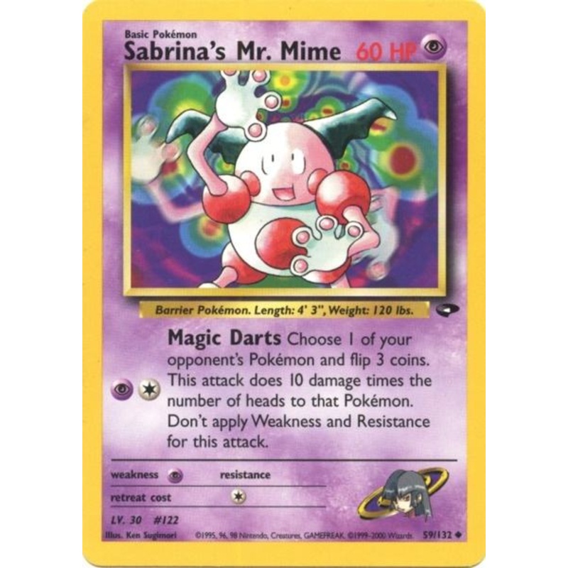 Sabrina's Mr. Mime (59/132) [Gym Challenge Unlimited]