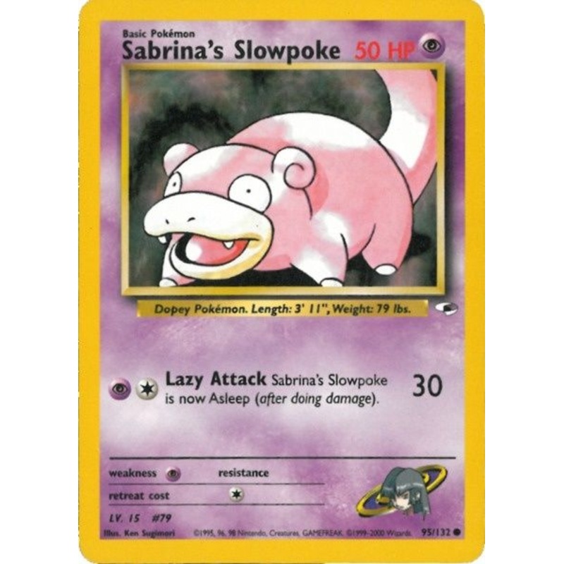 Sabrina's Slowpoke (95/132) [Gym Heroes Unlimited]