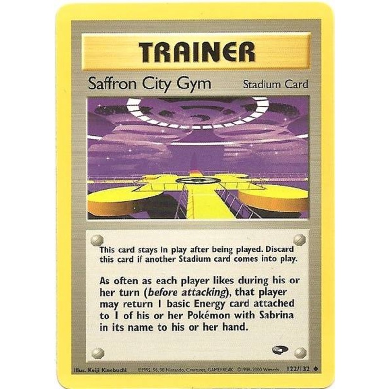 Saffron City Gym (122/132) [Gym Challenge Unlimited]