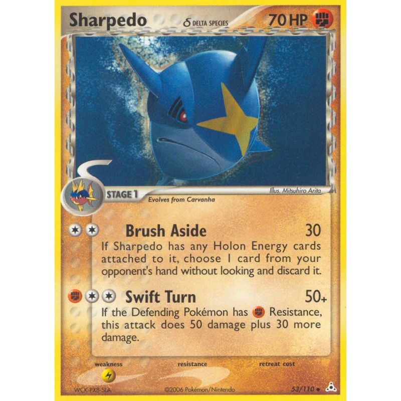 Sharpedo (53/110) (Delta Species) [EX: Holon Phantoms]