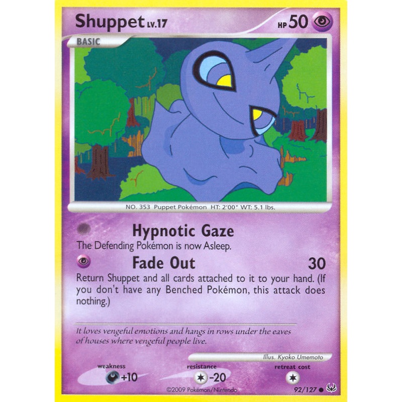 Shuppet (92/127) [Platinum: Base Set]