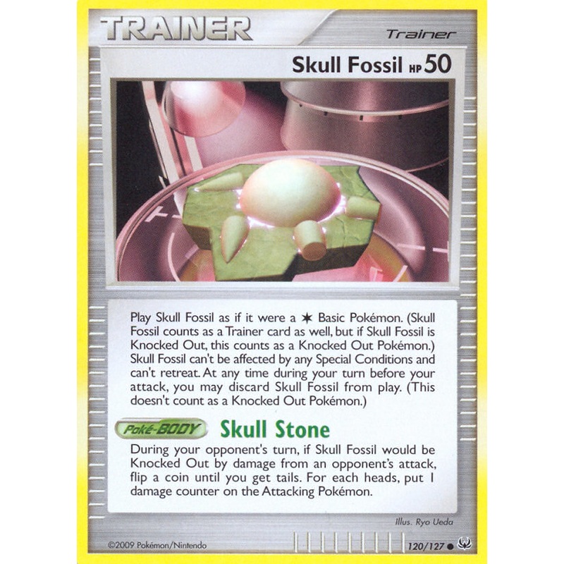 Skull Fossil (120/127) [Platinum: Base Set]