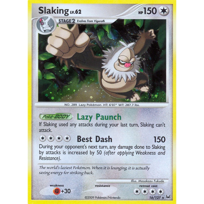 Slaking (16/127) [Platinum: Base Set]