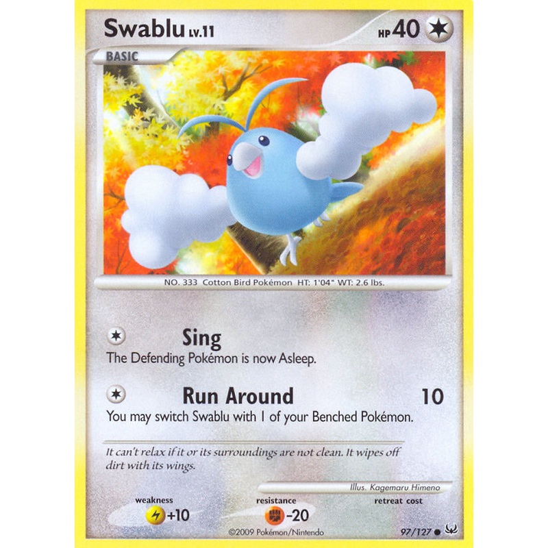 Swablu (97/127) [Platinum: Base Set]