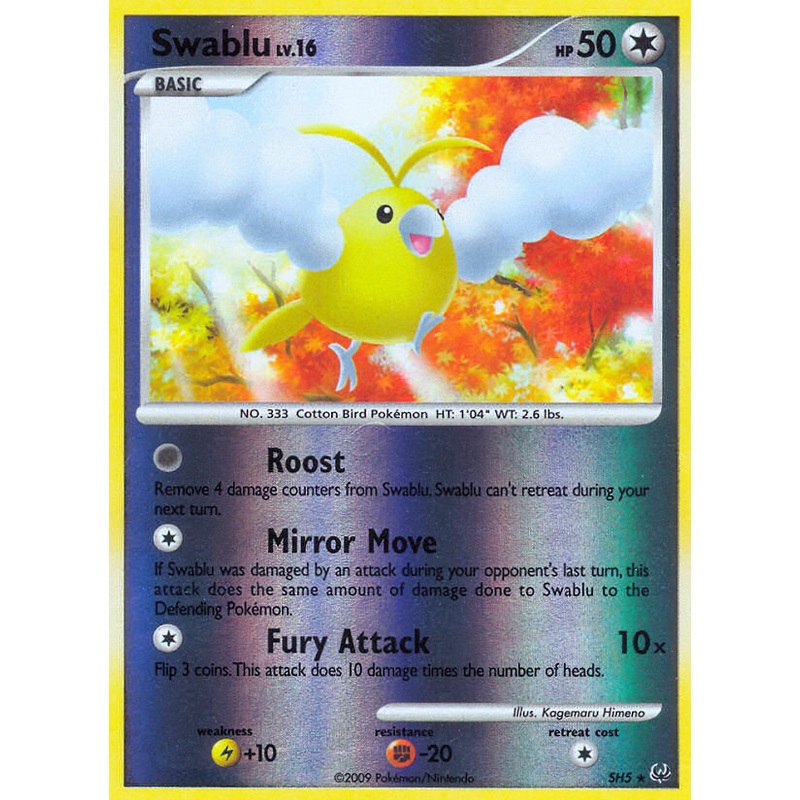Swablu (SH5) [Platinum: Base Set]