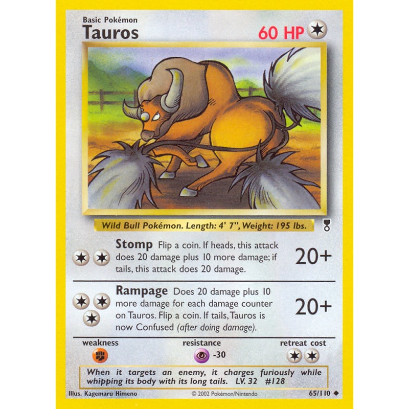 Tauros (65/110) [Legendary Collection]