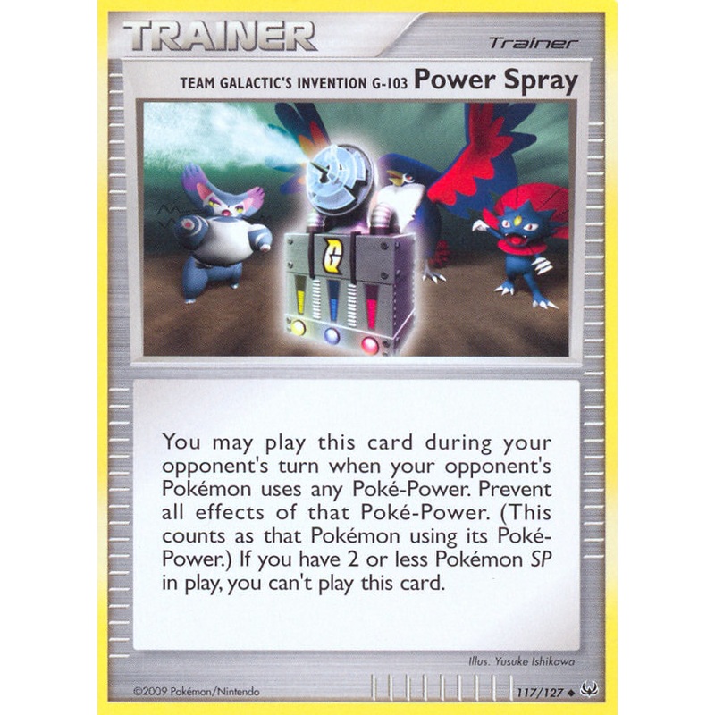 Team Galactic's Invention G-103 Power Spray (117/127) [Platinum: Base Set]