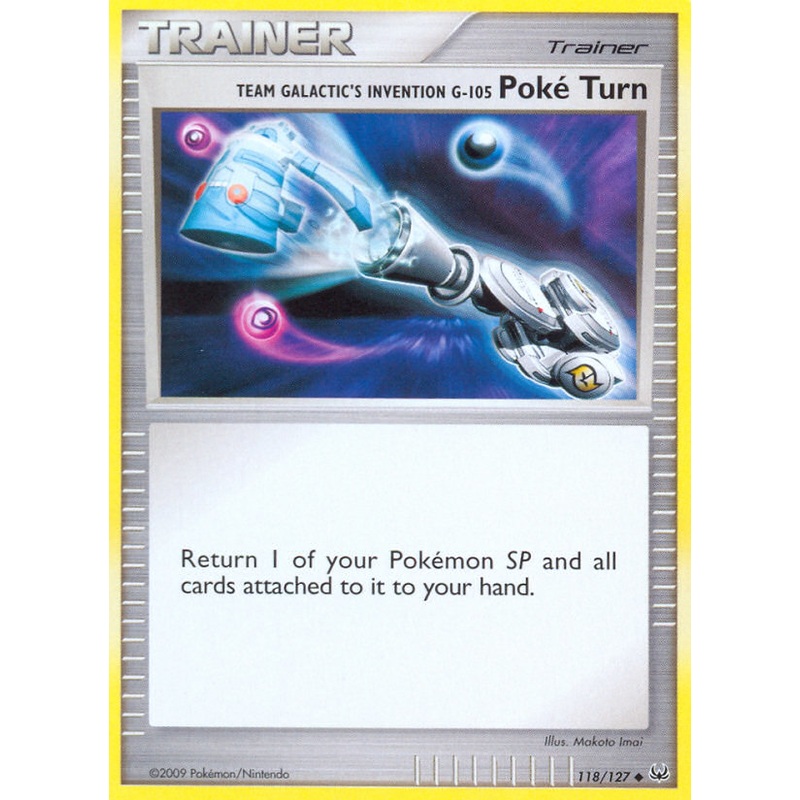 Team Galactic's Invention G-105 Poke Turn (118/127) [Platinum: Base Set]