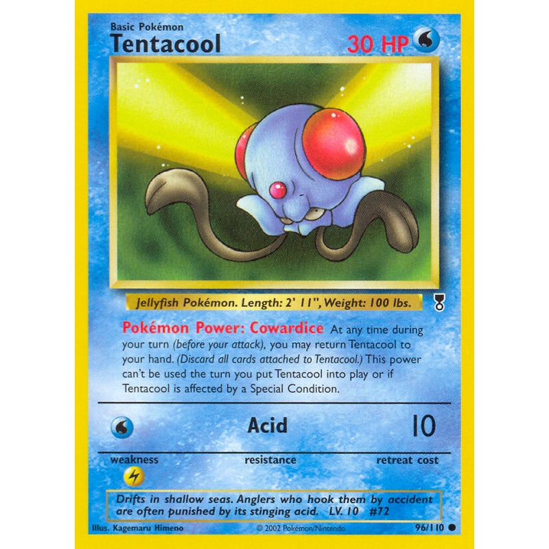 Tentacool (96/110) [Legendary Collection]