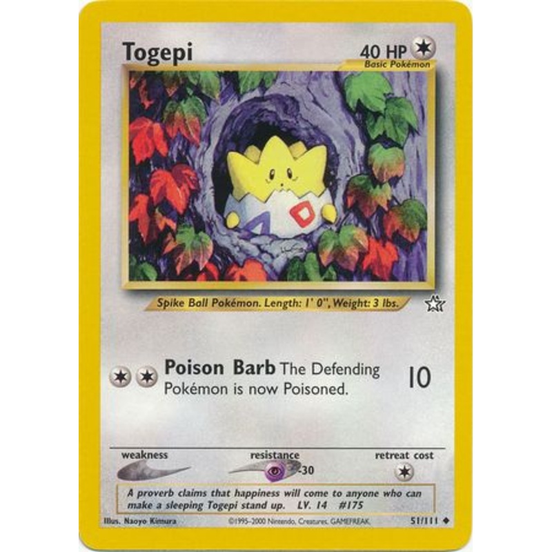 Togepi (51/111) [Neo Genesis Unlimited]