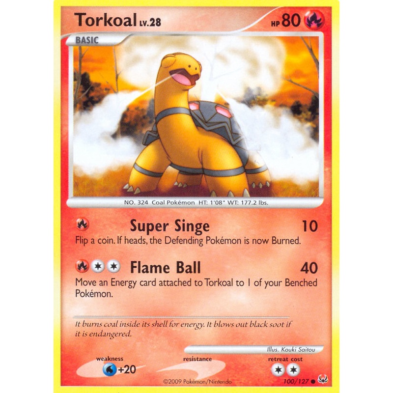 Torkoal (100/127) [Platinum: Base Set]