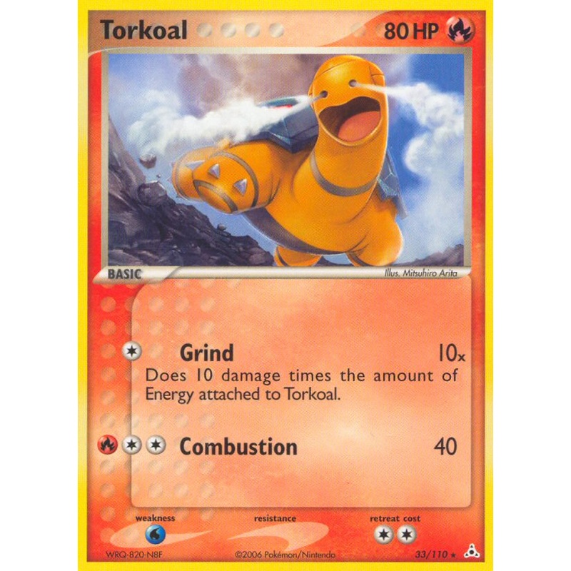 Torkoal (33/110) [EX: Holon Phantoms]