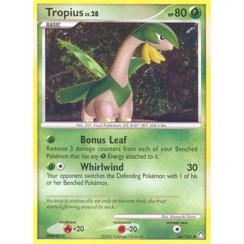 Tropius (64/123) [Diamond & Pearl: Mysterious Treasures]