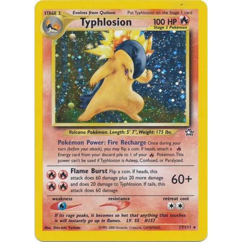 Typhlosion (17/111) [Neo Genesis Unlimited]