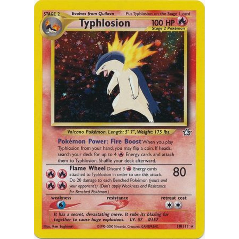 Typhlosion (18/111) [Neo Genesis Unlimited]