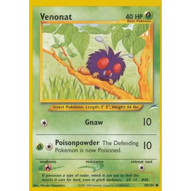 Venonat (90/105) [Neo Destiny Unlimited]