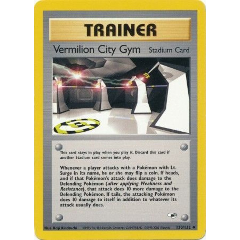 Vermilion City Gym (120/132) [Gym Heroes Unlimited]