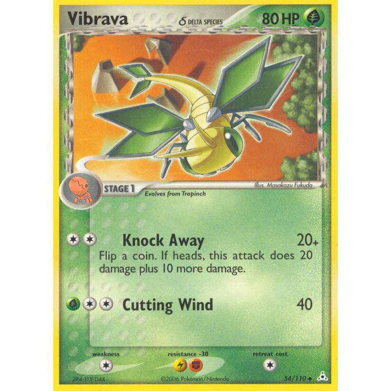 Vibrava (54/110) (Delta Species) [EX: Holon Phantoms]
