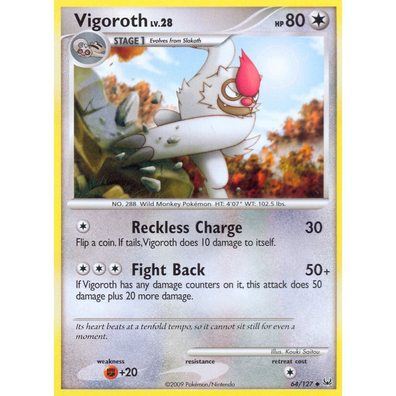 Vigoroth (64/127) [Platinum: Base Set]