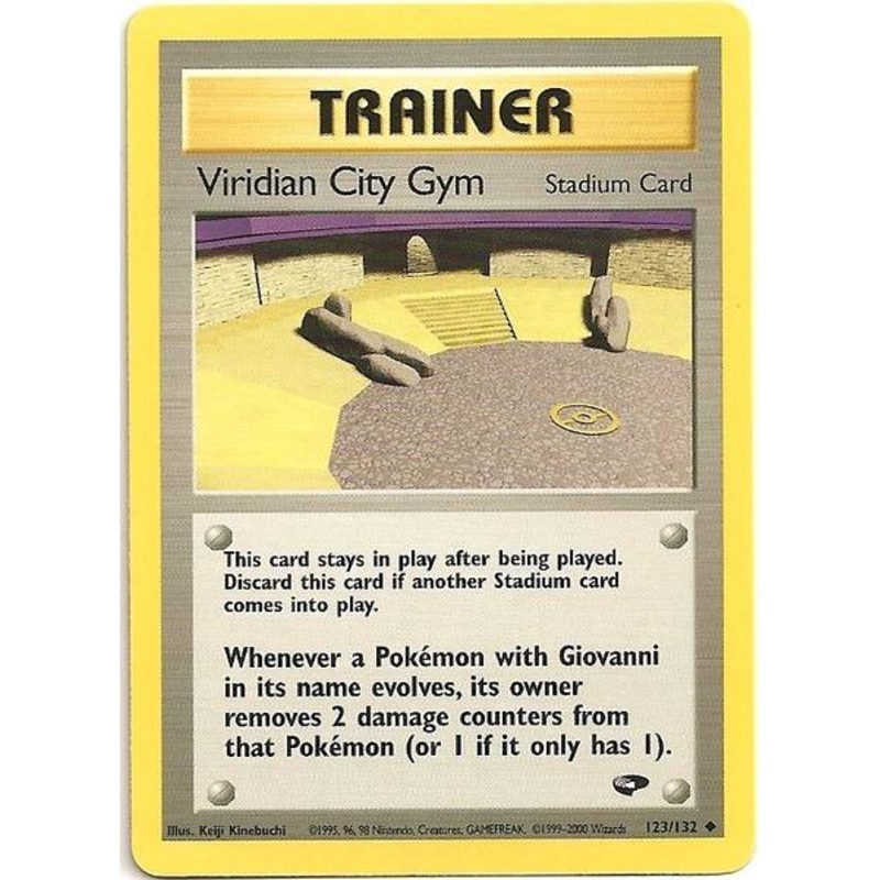 Viridian City Gym (123/132) [Gym Challenge Unlimited]