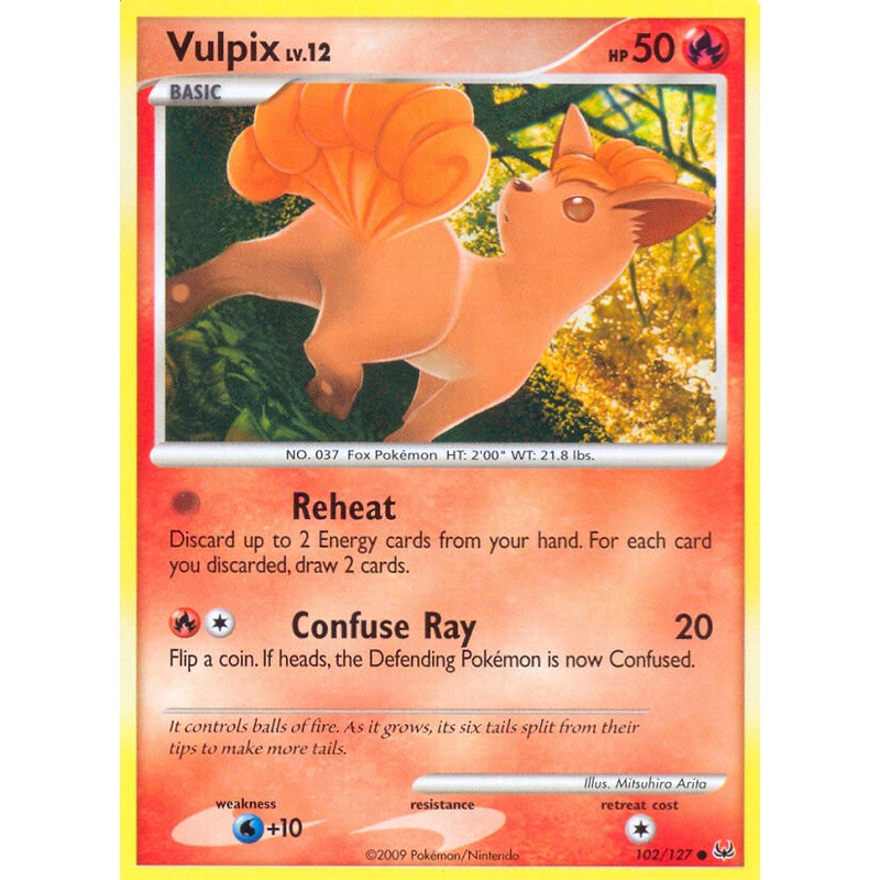 Vulpix (102/127) [Platinum: Base Set]