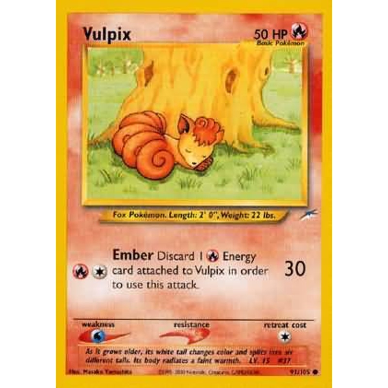 Vulpix (91/105) [Neo Destiny Unlimited]