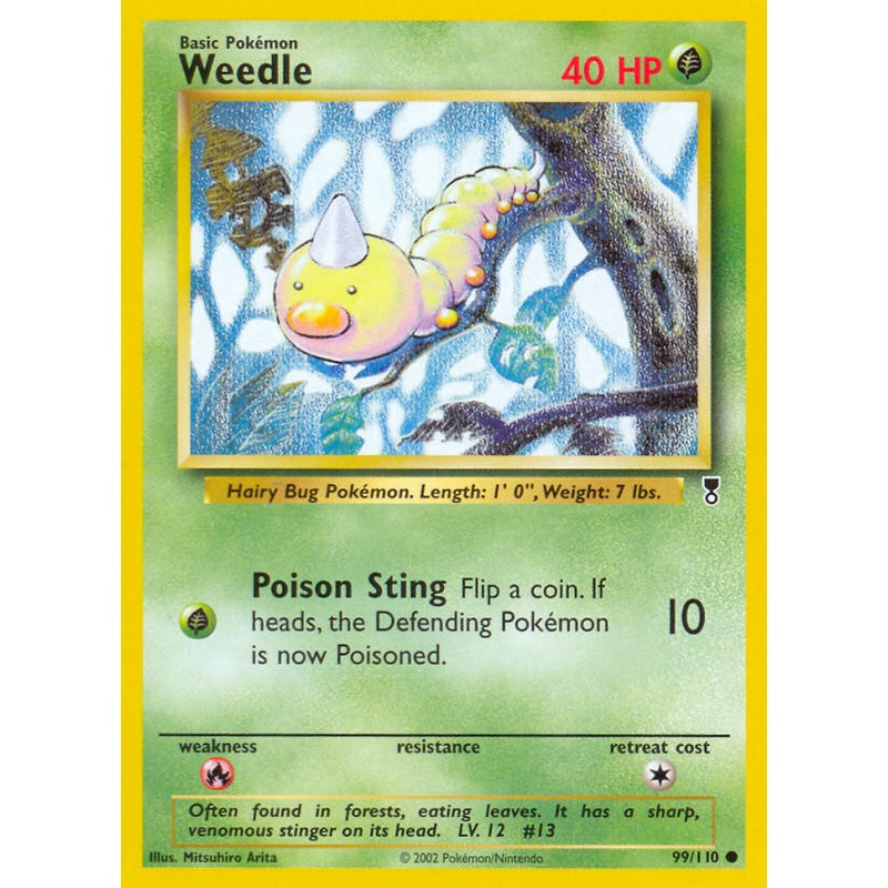 Weedle (99/110) [Legendary Collection]