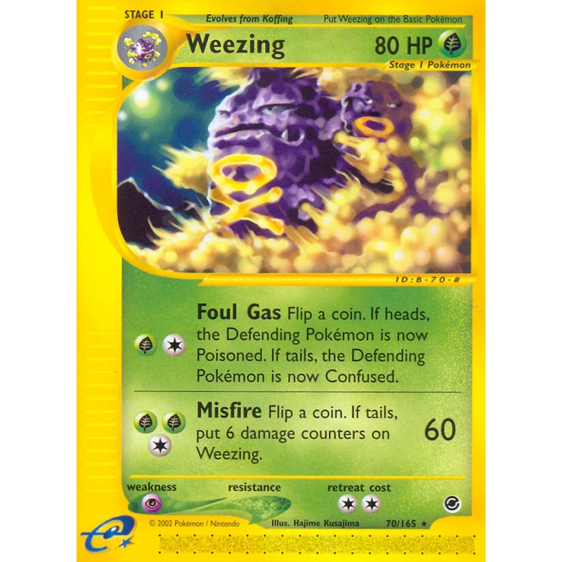 Weezing (70/165) [Expedition: Base Set]
