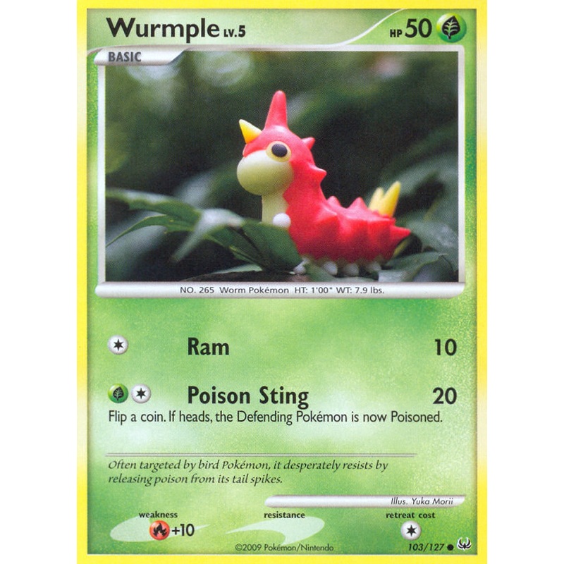 Wurmple (103/127) [Platinum: Base Set]