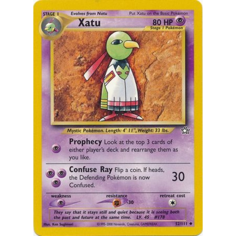 Xatu (52/111) [Neo Genesis Unlimited]