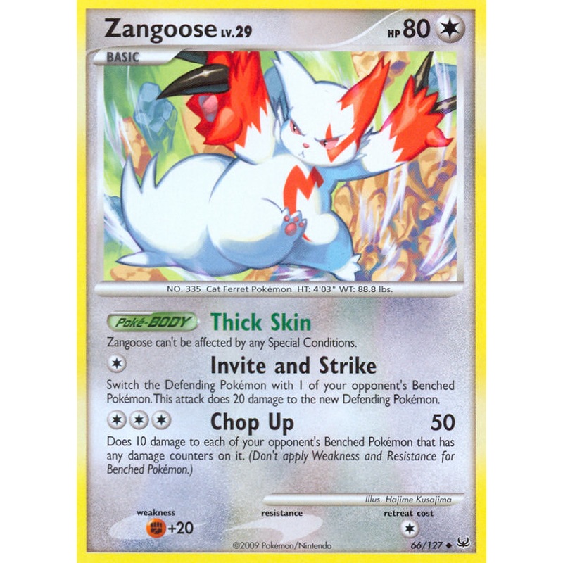 Zangoose (66/127) [Platinum: Base Set]