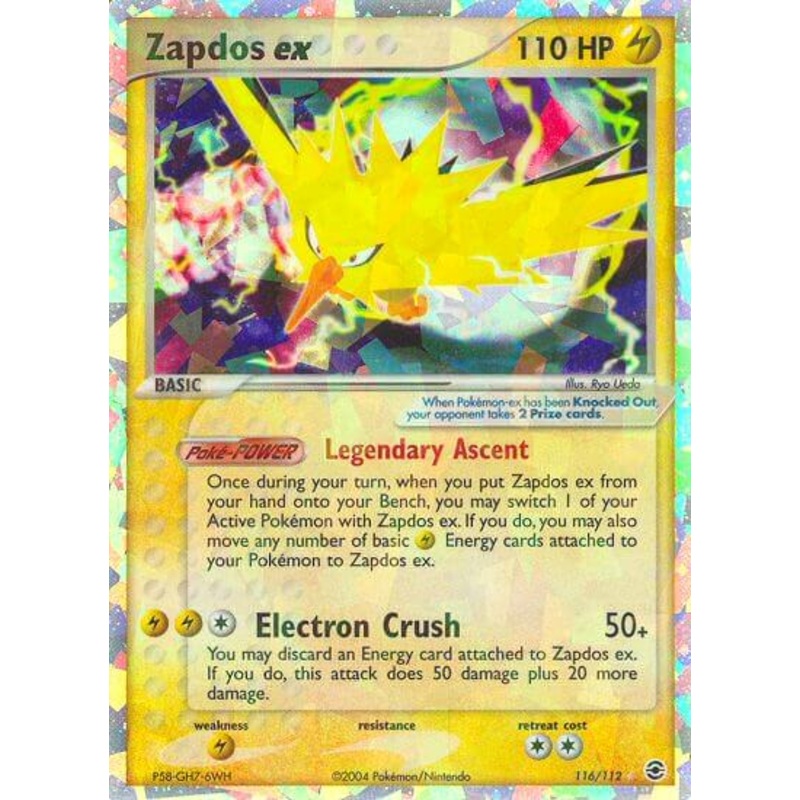 Zapdos ex (116/112) [EX: FireRed & LeafGreen]