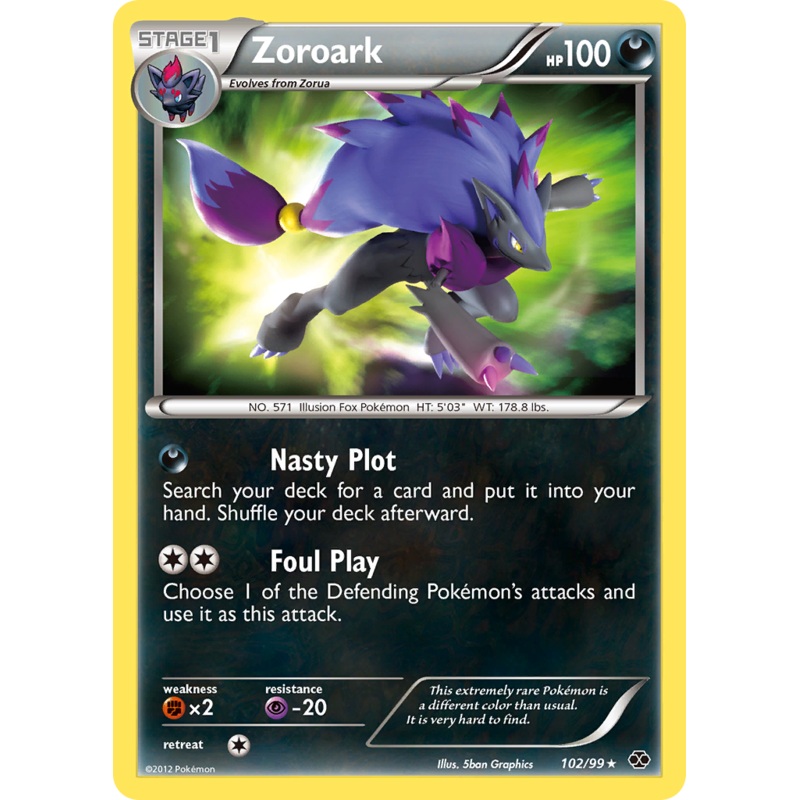 Zoroark (102/99) [Black & White: Next Destinies]