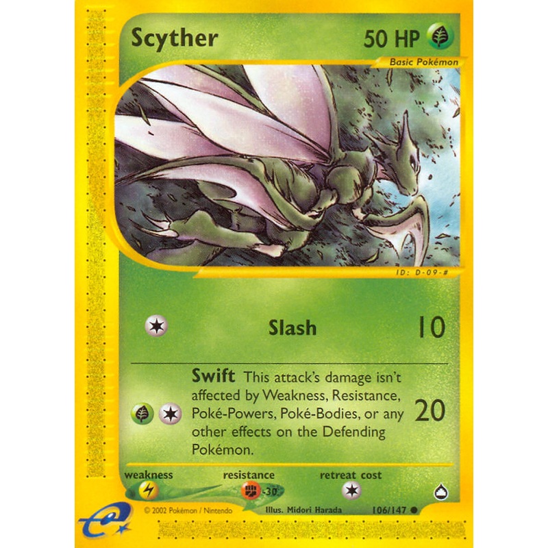 Scyther (106/147) [Aquapolis]